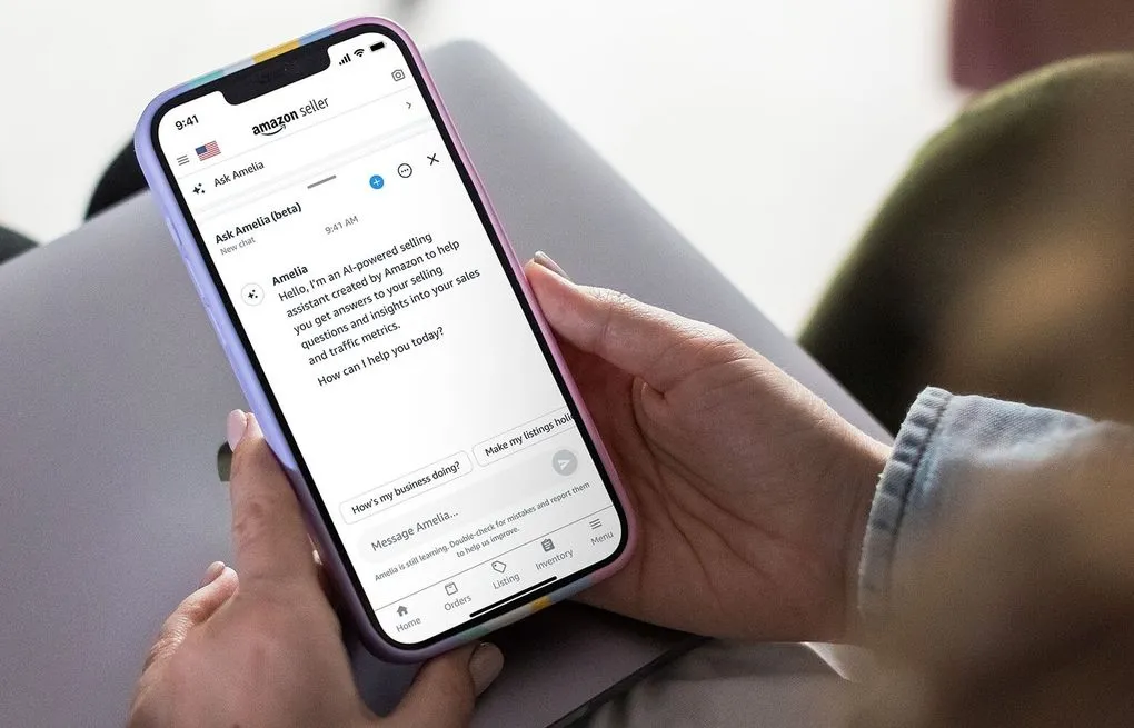 Amazon Unveils AI Assistant Amelia for Third-Party Sellers