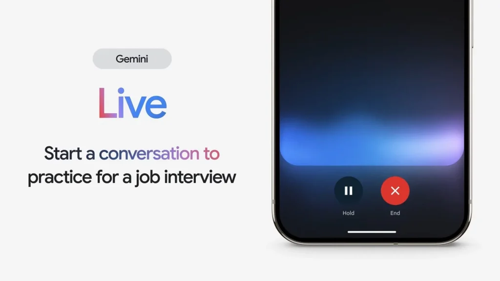 Gemini Live Available for Free on Android