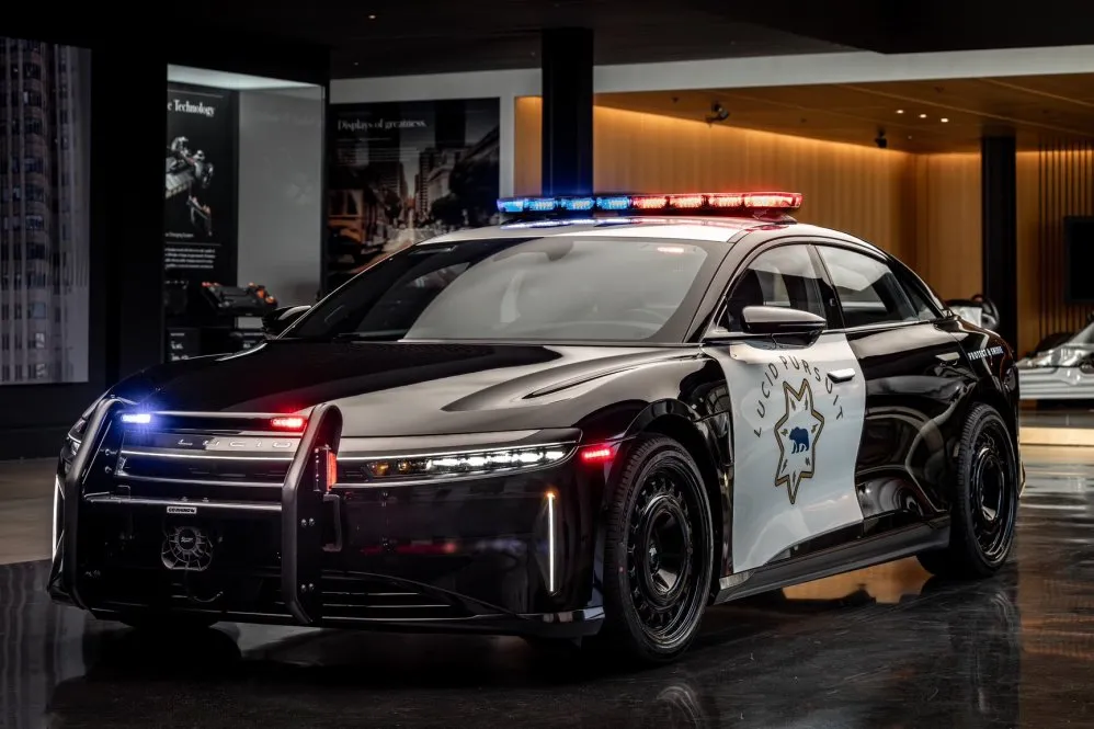 The 2025 Lucid Air Pure is Set to Revolutionize Police Pursuits