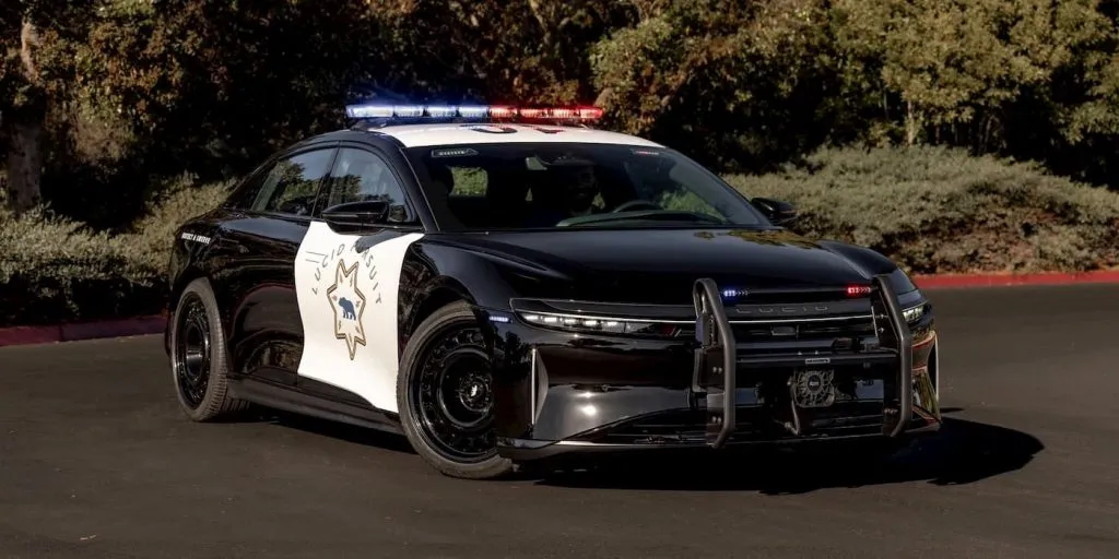 The 2025 Lucid Air Pure is Set to Revolutionize Police Pursuits