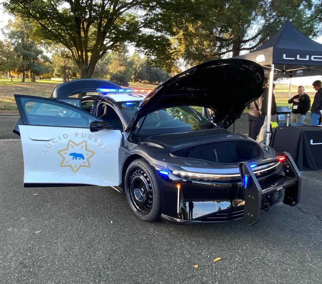 The 2025 Lucid Air Pure is Set to Revolutionize Police Pursuits