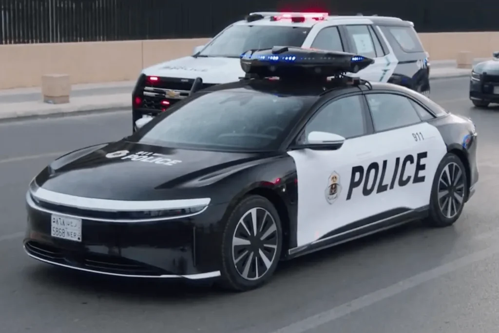 The 2025 Lucid Air Pure is Set to Revolutionize Police Pursuits