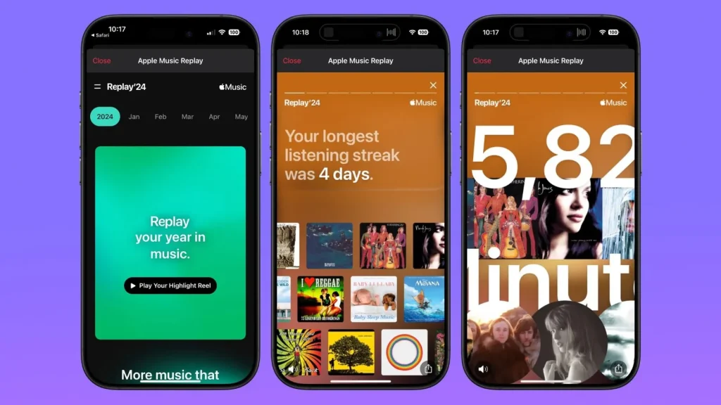 Apple Music Replay 2024 Now Available With Your Year in Music