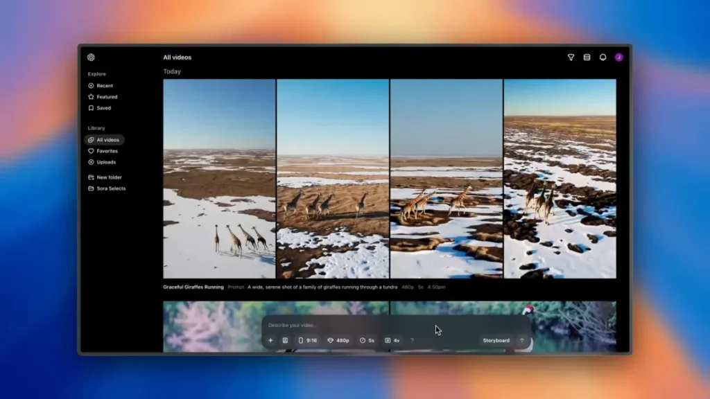 OpenAI Unleashes SORA AI Video Creation Platform 